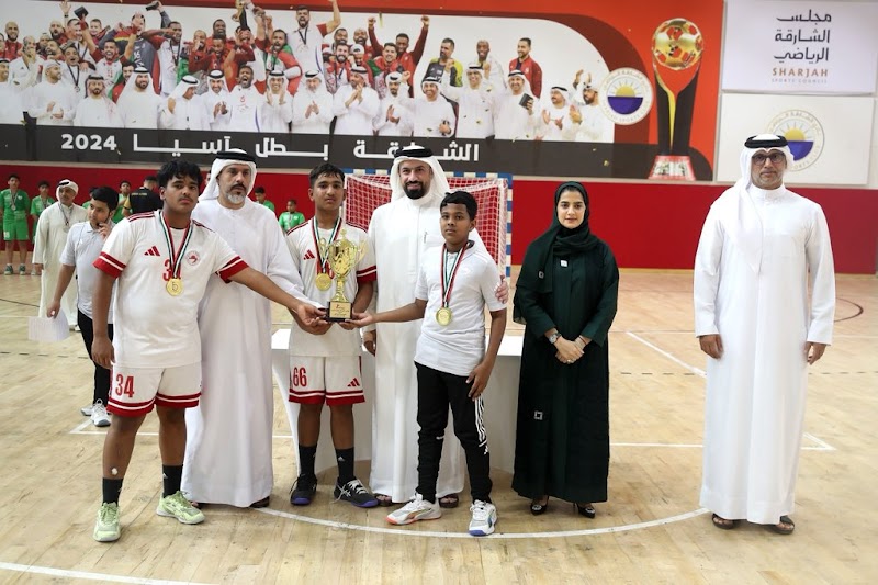 الشارقة «أ» يحتفظ بكأس الإمارات لكرة اليد للصغار